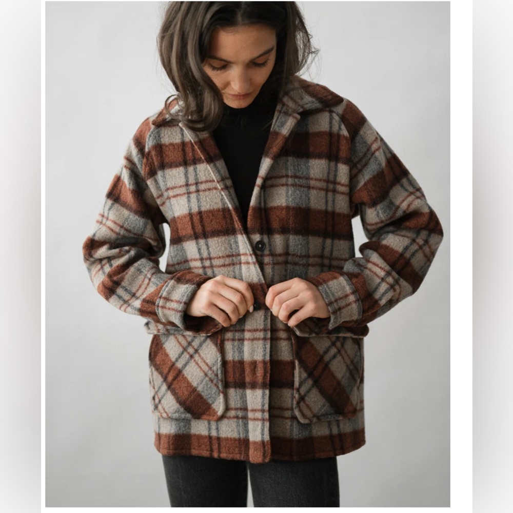 Anian Georgia Florenzia Wool Coat S made in Canada